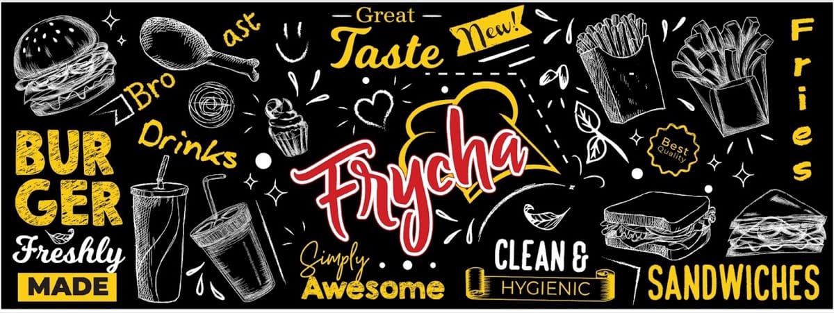 Frycha — Fast Food Launch Creatives