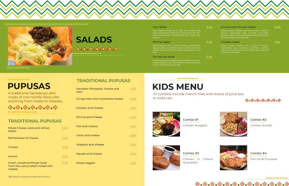 La Roca Pupuseria — Restaurant Menu — image 4