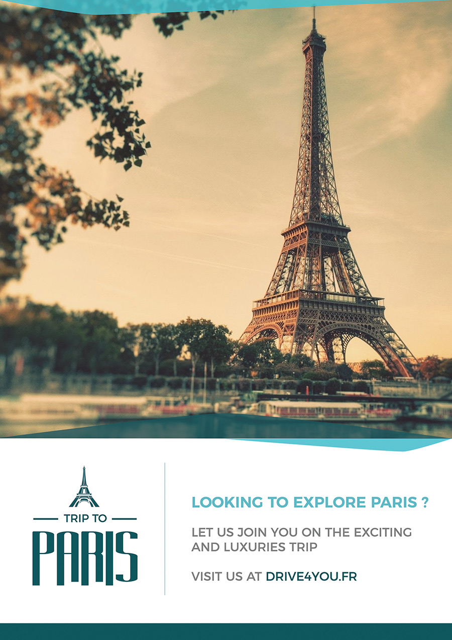Trip to Paris — Flyer & Bi-fold Brochure — image 4