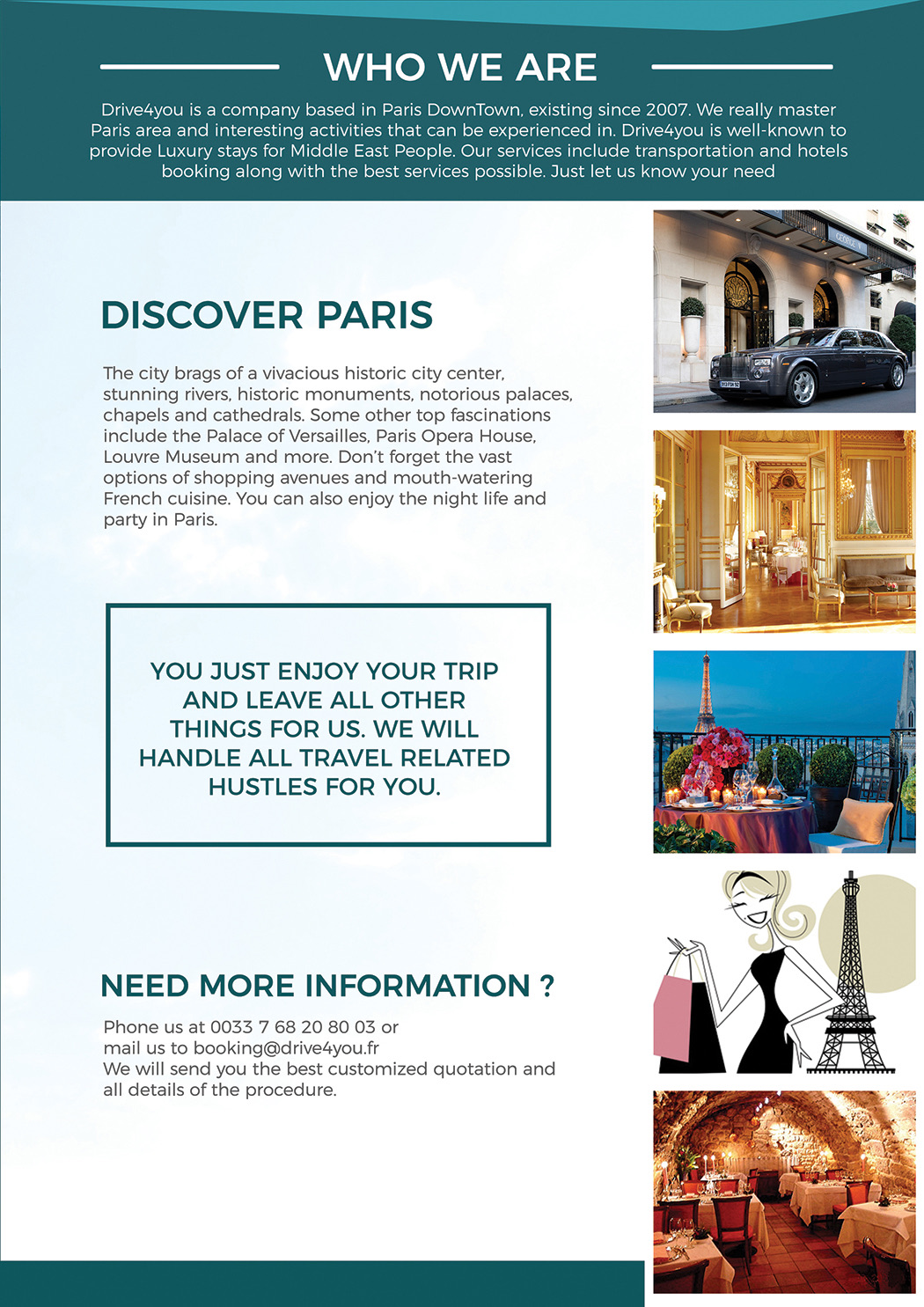 Trip to Paris — Flyer & Bi-fold Brochure — image 6